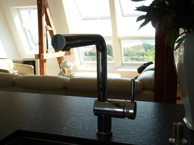 Luxus Penthouse Waterview Apartman Kiel Kültér fotó