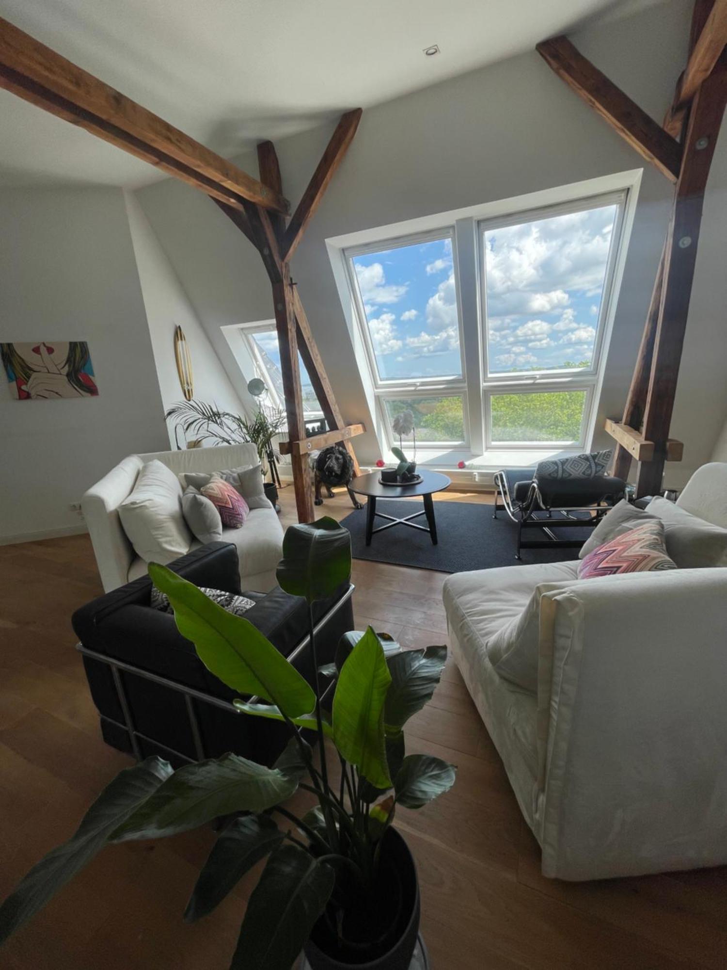 Luxus Penthouse Waterview Apartman Kiel Kültér fotó